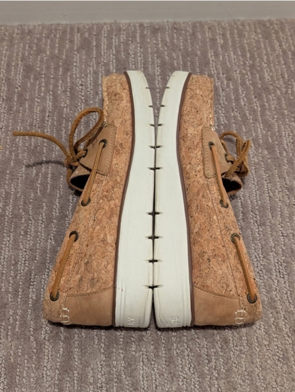 Sperry Cork Boat Shoes - Picture 5 of 9